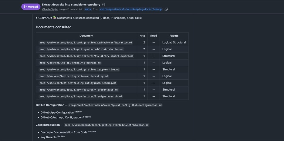 GitHub review metrics screen